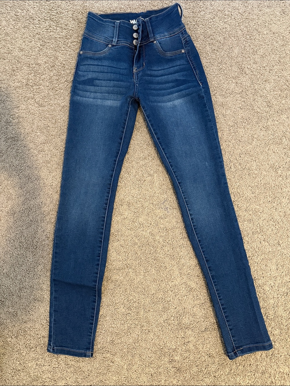 Wallflower Deep Indigo Skinny Jeans